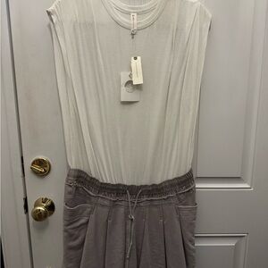 Stylish Gray Mini Dress